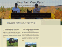 Tablet Screenshot of mountainviewranch.biz